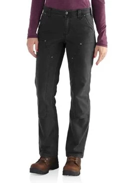 Carhartt Womens Crawford Double Front Pants - Black