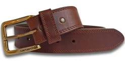 Carhartt Mens Hamilton Brown Leather Belt