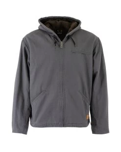 Noble Outfitters Mens FullFlexx Canvas Hooded Jacket -Comprehensive Shop P2159895 GREY 1 71359.1634679492