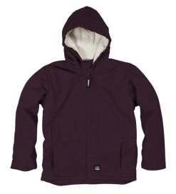 Berne Toddler Girls Washed Hooded Coat