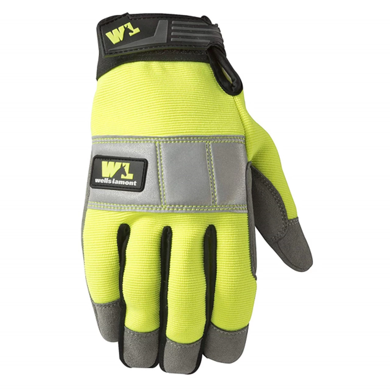 Wells Lamont FX3 Extreme Dexterity H-Viz Fluorescent Work Gloves 1 Wells Lamont FX3 Extreme Dexterity H-Viz Fluorescent Work Gloves