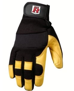 Wells Lamont Mens Big R Grain Cowhide Gloves