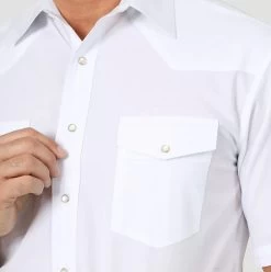 Wrangler Mens Black Sport Short Sleeve Solid Western Snap Shirt -Comprehensive Shop P2193015 06 12073.1630595852