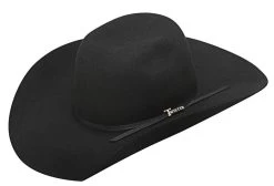 Twister Youth Black Wool Cowboy Hat