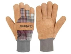 Carhartt Womens Suede Knit Cuff Work Glove