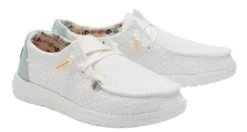 Hey Dude Ladies Wendy Boho White Crochet