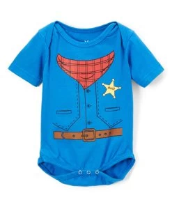 Doodle Pants Boys Chaps Short Sleeve Bodysuit