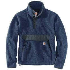 Carhartt Mens Relaxed Fit Fleece Pullover -Comprehensive Shop P2357380 BLUESTONE 1 21649.1637273166