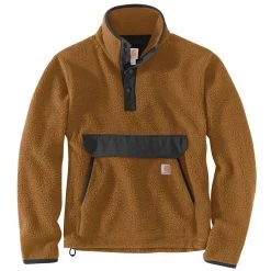 Carhartt Mens Relaxed Fit Fleece Pullover -Comprehensive Shop P2357380 CHBROWN 1 41305.1637273166