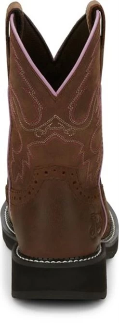 Justin Womens Wanette Steel Round Toe Boot -Comprehensive Shop P2371705 05 15402.1630433834
