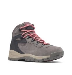 Columbia Womens Newton Ridge Plus Waterproof Amped Grey Hiking Boot