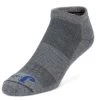 Justin Mens Low Cut Grey And Blue Socks - 3 Pack
