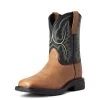 Ariat Boys Bark And Black Forest Workhog XT Cowboy Boot