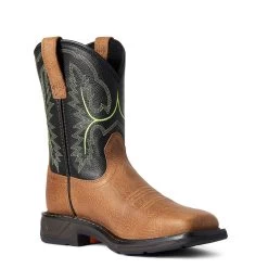 Ariat Boys Bark And Black Forest Workhog XT Cowboy Boot -Comprehensive Shop P2397540 03 94524.1631893044