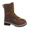 AdTec Mens 8" Composite Toe Waterproof Brown Logger Boots