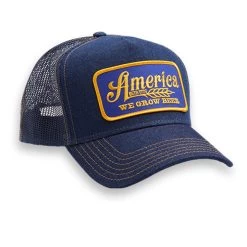 Rural Cloth Mens We Grow Beer Snap Back Cap