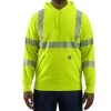 Carhartt Mens High-Visibility Loose Fit Mid-Weight Class 3 Sweatshirt