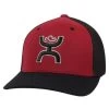 Hooey Men's Coach Flexfit Maroon Cap