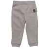 Carhartt Boys Heather Grey Loose Fit Fleece Sweatpants