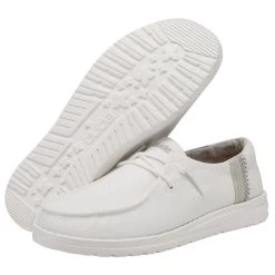 Hey Dude Womens Wendy Natural White Shoes 9 Hey Dude Womens Wendy Natural White Shoes -Comprehensive Shop P2490435 4 21473.1664380616