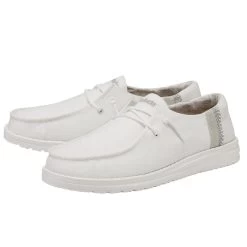 Hey Dude Womens Wendy Natural White Shoes 10 Hey Dude Womens Wendy Natural White Shoes -Comprehensive Shop P2490435 5 54212.1664380616