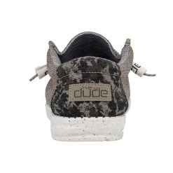 Hey Dude Mens Wally Stretch Sand Dune Camo Shoes -Comprehensive Shop P2536425 5 65215.1667583043