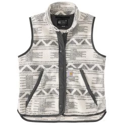 Carhartt Womens Relaxed Fit Fleece Button Front Vest