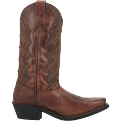 Laredo Womens Brown Audrey Cowboy Square Toe Boots -Comprehensive Shop P2557075 3 70990.1659480120