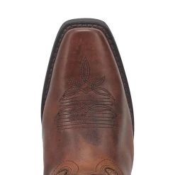 Laredo Womens Brown Audrey Cowboy Square Toe Boots -Comprehensive Shop P2557075 4 59769.1659480120