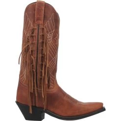 Laredo Womens Blakely Fringe Snip Toe Boots -Comprehensive Shop P2557175 3 61567.1659480482