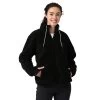 Wrangler Womens Jet Black Sherpa Fleece Jacket