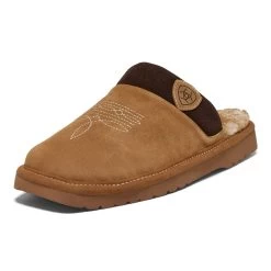 Ariat Mens Chestnut Silversmith Square Toe Slipper