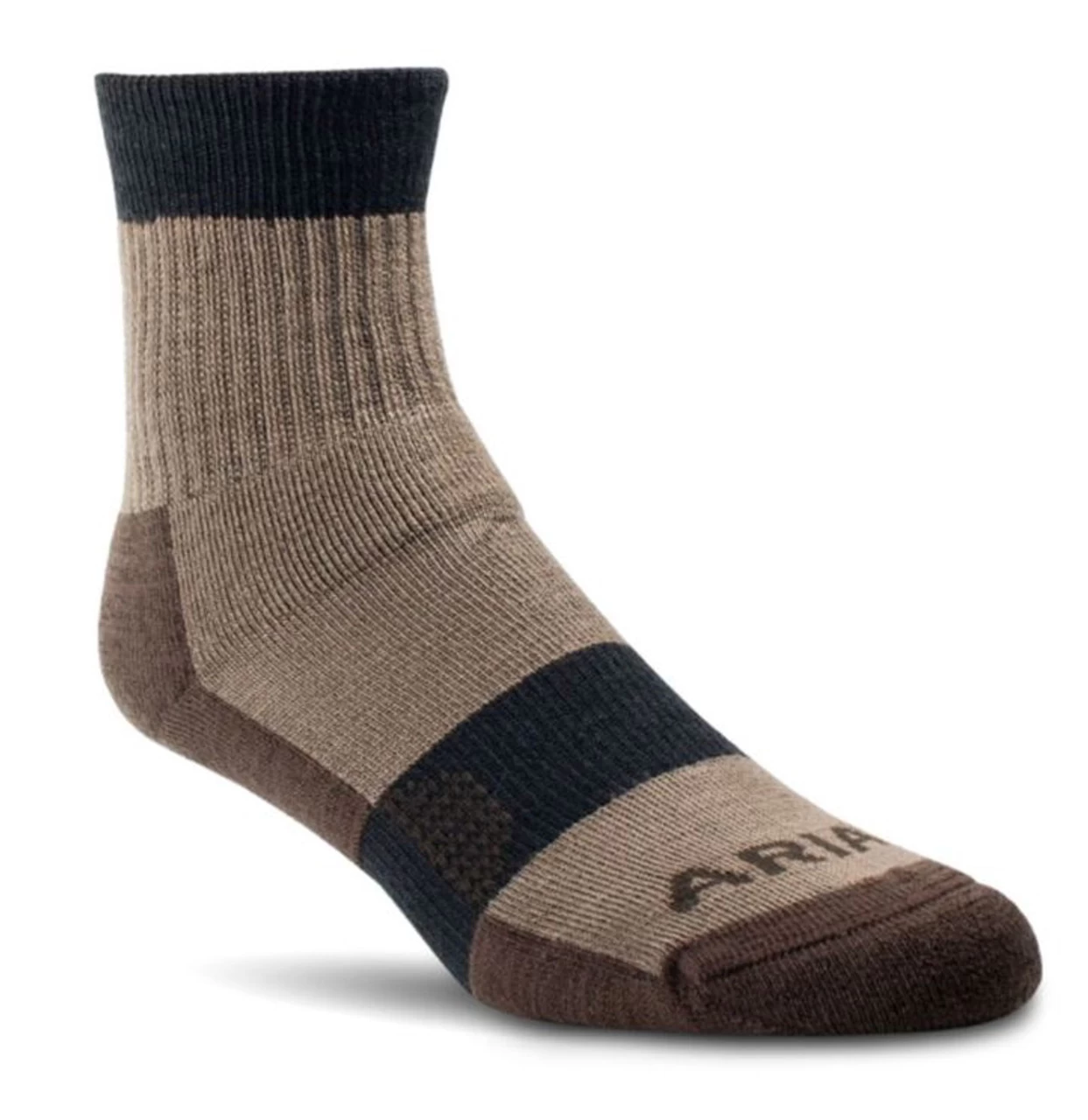 Ariat Mens Terrain Performance Sock - 2 Pack - AR2731 1 Ariat Mens Terrain Performance Sock - 2 Pack - AR2731