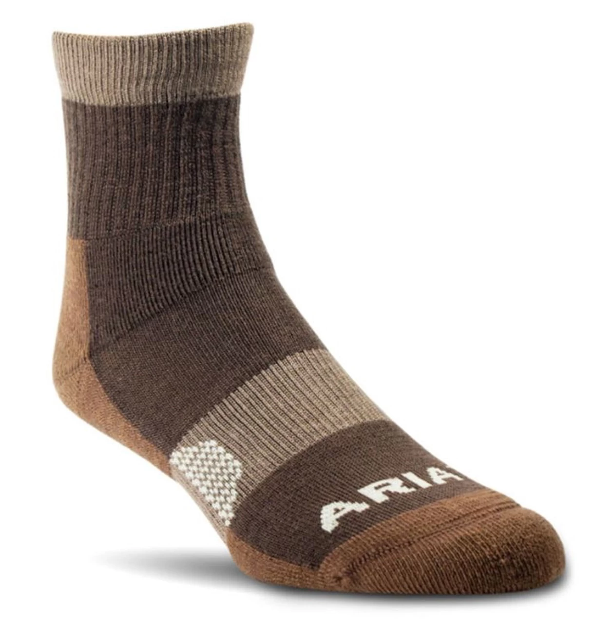 Ariat Mens Terrain Performance Sock - 2 Pack - AR2731 2 Ariat Mens Terrain Performance Sock - 2 Pack - AR2731 - Image 2