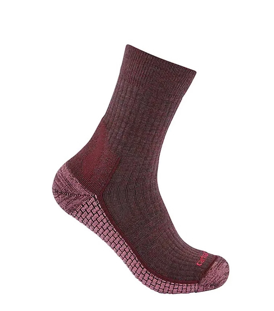Carhartt Force Womens Grid Midweight Crew Sock - 1 Pair 2 Carhartt Force Womens Grid Midweight Crew Sock - 1 Pair - Image 2