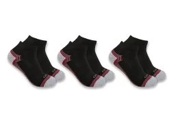 Carhartt Force Womens Midweight Low-Cut Sock - 3 Pack -Comprehensive Shop P2613970 3 58148.1653343032