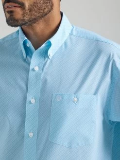Wrangler Mens Light Blue Floral Classic Relaxed Fit Long Sleeve Shirts 5 Wrangler Mens Light Blue Floral Classic Relaxed Fit Long Sleeve Shirts -Comprehensive Shop P2616160 3 40019.1673896876