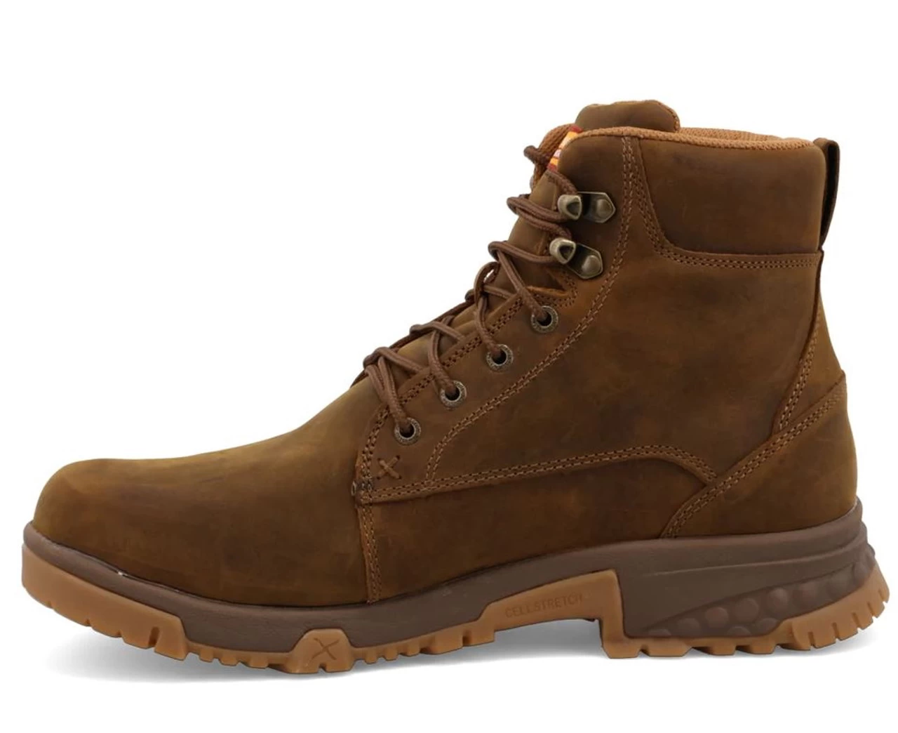 Twisted X Mens 6" Waterproof CellStretch Work Boot 2 Twisted X Mens 6" Waterproof CellStretch Work Boot - Image 2