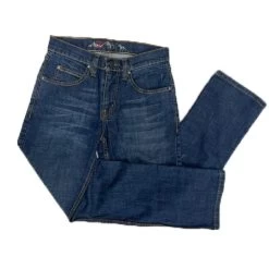 RCountry Mens Slim Straight Leg Light Stonewash Jean