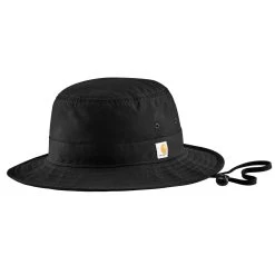 Carhartt Womens Black Rain Defender Lightweight Bucket Hat