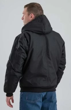 Berne Men's Black Icecap Insulated Hooded Work Jacket -Comprehensive Shop P2648050 3 11956.1666641696