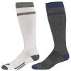 Justin Men's Over The Calf Performance Multi Color Socks - 2 Pack