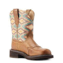 Ariat Womens Coastal Tan Aztec Fatbaby Heritage Farrah Boots 8 Ariat Womens Coastal Tan Aztec Fatbaby Heritage Farrah Boots -Comprehensive Shop P2673215 3 33990.1673304371
