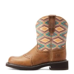 Ariat Womens Coastal Tan Aztec Fatbaby Heritage Farrah Boots 9 Ariat Womens Coastal Tan Aztec Fatbaby Heritage Farrah Boots -Comprehensive Shop P2673215 4 11949.1673304371