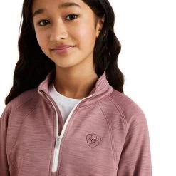 Ariat Nostalgia Rose Girls TEK Team 1/2 Zip Sweatshirt 5 Ariat Nostalgia Rose Girls TEK Team 1/2 Zip Sweatshirt -Comprehensive Shop P2677745 3 90104.1677083229