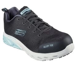 Skechers Womens Work Glide-Step Adilly Alloy Toe Shoes