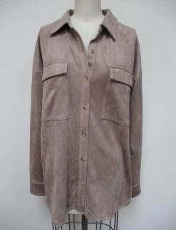 West & Wild Womens Corduroy Shirt Jacket