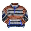 Cowboy Hardware Boys Orange Serape Fleece Pullover