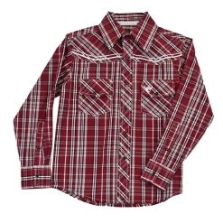 Cowboy Hardware Boys Long Sleeve Bark Snap Shirt