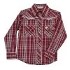 Cowboy Hardware Boys Infant Long Sleeve Bark Snap Shirt